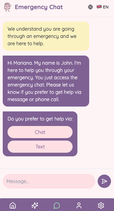 Emergency Chat