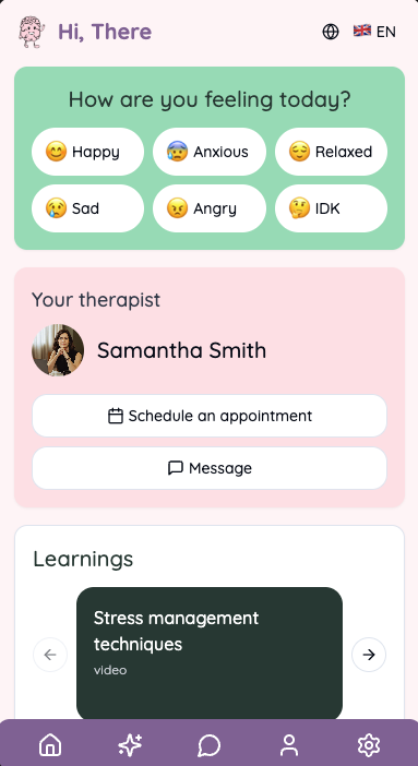 Therapist matching